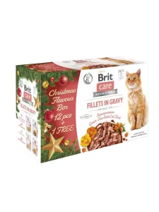 BRIT CARE CAT CHRISTMAS MULTIPACK, 12+1 - 1 balení  / expirace 17.10.2024