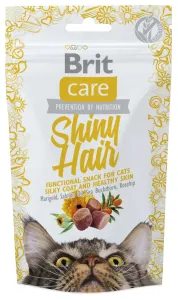 BRIT Care Snack Shiny Hair s lososom pre mačky 50 g