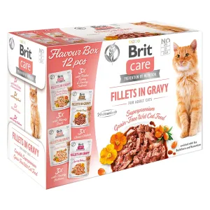 BRIT Care Fillets in Gravy Flavour kapsičky pre mačky 12 x 85 g
