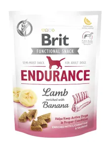 BRIT Care Functional Snack Endurance Lamb s jahňacím a banánom pre psov 150 g