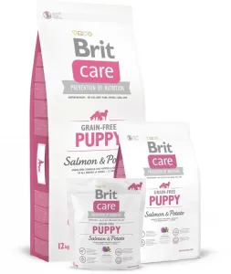 Brit Care Grain-free Puppy Salmon & Potato - výhodné balenie: 2 x 12 kg