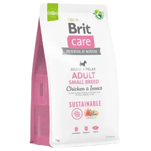 Brit Care Dog Sustainable Adult Small Breed Chicken & Insect - 7 kg