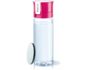 Brita Filtračná fľaša na vodu Fill&Go Vital, 0,6 l, ružová 1020102