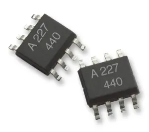 Broadcom Acpl-227-500E Optocoupler, 3Kv, Transistor O/p