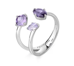 Brosway Originálny otvorený prsteň Fancy Magic Purple FMP16 L (56 - 59 mm) #9198297