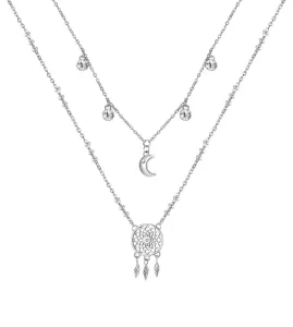 Brosway Očarujúce oceľový náhrdelník Lapač snov Chakra BHKN066