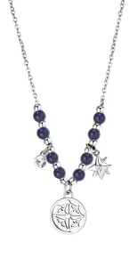 Brosway Oceľový náhrdelník s príveskami a korálkami Chakra BHKL15