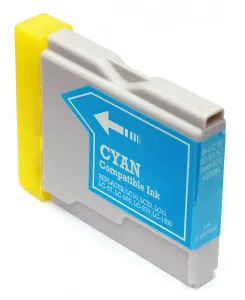 Brother LC-970 / LC-1000C azúrová (cyan) kompatibilná cartridge