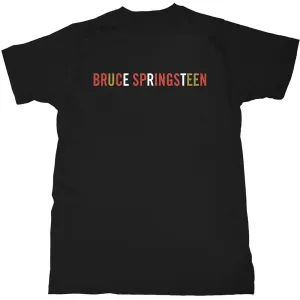 Bruce Springsteen tričko Logo Čierna XL