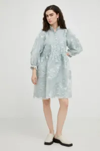 Šaty Bruuns Bazaar mini, áčkový strih #295024