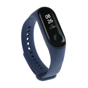 Xiaomi Mi Band 3/4 Silicone remienok, Dark Blue (SXI006C03)