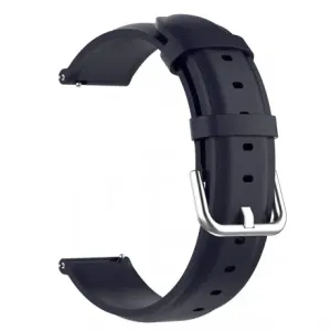 Huawei Watch 3 / 3 Pro Leather Lux remienok, navy blue
