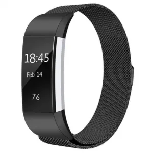 Fitbit Charge 2 Milanese (Small) remienok, Black (SFI001C05)
