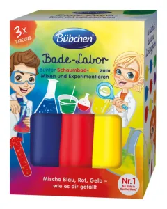 Bübchen Kids Bath Laboratory kúpeľové laboratórium 3x50 ml