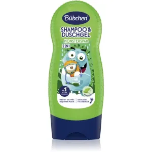BÜBCHEN - Kids šampón a sprchovací gél 2v1 Zábavné príšerky 230ml