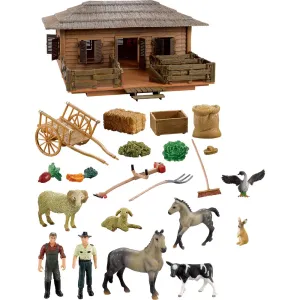 Buddy Toys Farma Stáj a zvířata s velkým příslušenstvím