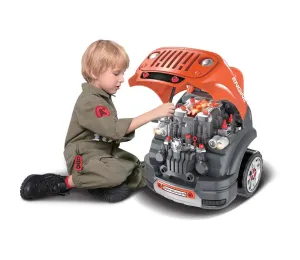 Buddy Toys Detská autodielňa oranžová/šedá
