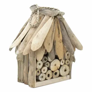 Dvojitá búdka pre včely a hmyz z naplaveného dreva #8017586