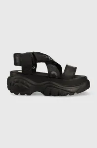 Sandále Buffalo Classic Snd dámske, čierna farba, na platforme, 1533300 #8633716