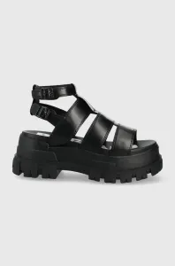 Sandále Buffalo dámske, čierna farba, na platforme #5508421