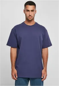 Build Your Brand Pánske tričko Heavy Oversize Tee - Svetlá námornícka modrá | XS