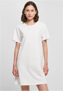 Build Your Brand Tričkové šaty - Biela | XL