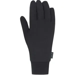 Bula WOOL GLOVE LINER Pánske vnútorné vlnené rukavice, čierna, veľkosť #412006