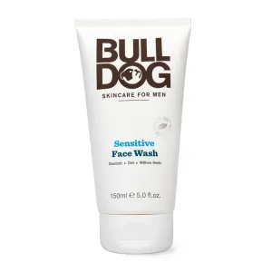 Bulldog Sensitive Face Wash 150 ml čistiaci gél pre mužov na veľmi suchú pleť; na citlivú a podráždenú pleť