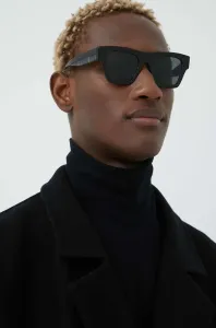 Slnečné okuliare Burberry pánske, čierna farba