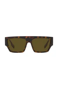 Slnečné okuliare Burberry MICAH pánske, hnedá farba, 0BE4397U