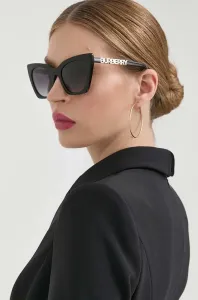 Slnečné okuliare Burberry MARIANNE dámske, čierna farba, 0BE4372U #4626656