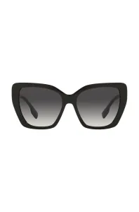 Slnečné okuliare Burberry dámske, čierna farba #1455495