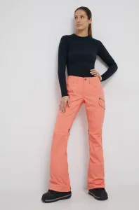 Nohavice Burton dámske, oranžová farba