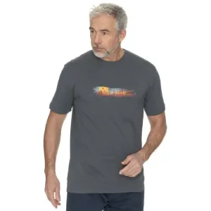 BUSHMAN BRAZIL Pánske tričko, tmavo sivá, veľkosť #6290444