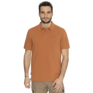 BUSHMAN KIRAT Pánske tričko polo, oranžová, veľkosť L