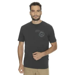 BUSHMAN NEALE Pánske tričko, čierna, veľkosť #7858983