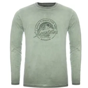 BUSHMAN SHEFFIELD Pánske tričko s dlhým rukávom, svetlo zelená, veľkosť L