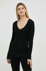 Vlnený sveter By Malene Birger dámsky, čierna farba #4250630