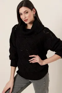 Autor: Saygı Rolák Model Akrylový sveter čierny