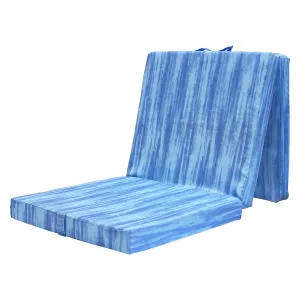 Skladací matrac THOMMY 60x190 modrý #5639635