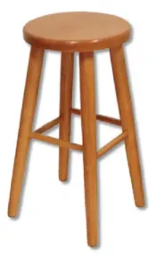 KT242 Barová stolička, výška 60 cm