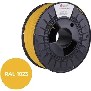 C-TECH filament PREMIUM LINE ABS dopravná žltá RAL1023