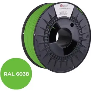 C-TECH filament PREMIUM LINE ABS luminiscenčná zelená RAL6038