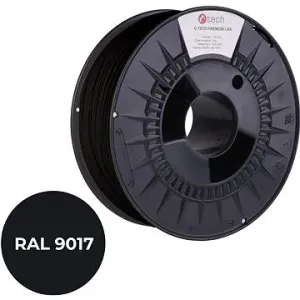 C-TECH filament PREMIUM LINE PETG dopravná čierna RAL9017