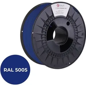 C-TECH filament PREMIUM LINE PETG signálna modrá RAL5005