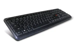 C-TECH klávesnica KB-102 USB, slim, black, SK/SK