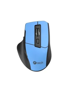 C-TECH myš Ergo WM-05, 1600DPI, 6 tlačidiel, USB, modrá