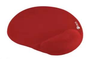 C-TECH Podložka pod myš gélová MPG-03, červená, 240x220mm