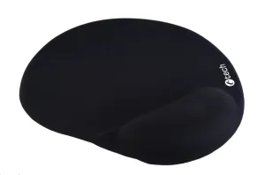 C-TECH Podložka pod myš gélová MPG-03, čierna, 240x220mm