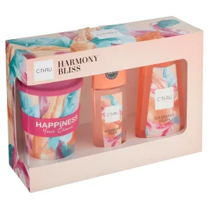 C-THRU Harmony Bliss - deodorant s rozprašovačem 75 ml + sprchový gel 250 ml + cestovní hrnek